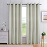 Athos Blackout Eyelet Curtains Cream