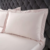 Silky Soft Satin Oxford Pillowcase Pair Blush