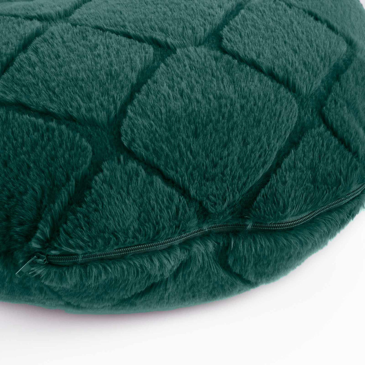 Cosy Diamond Cuddle Cushion Bottle Green