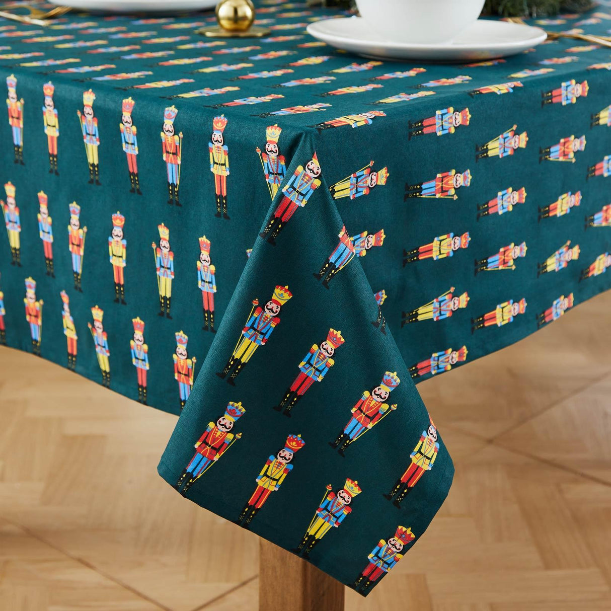 Christmas Nutcracker Table Cloth