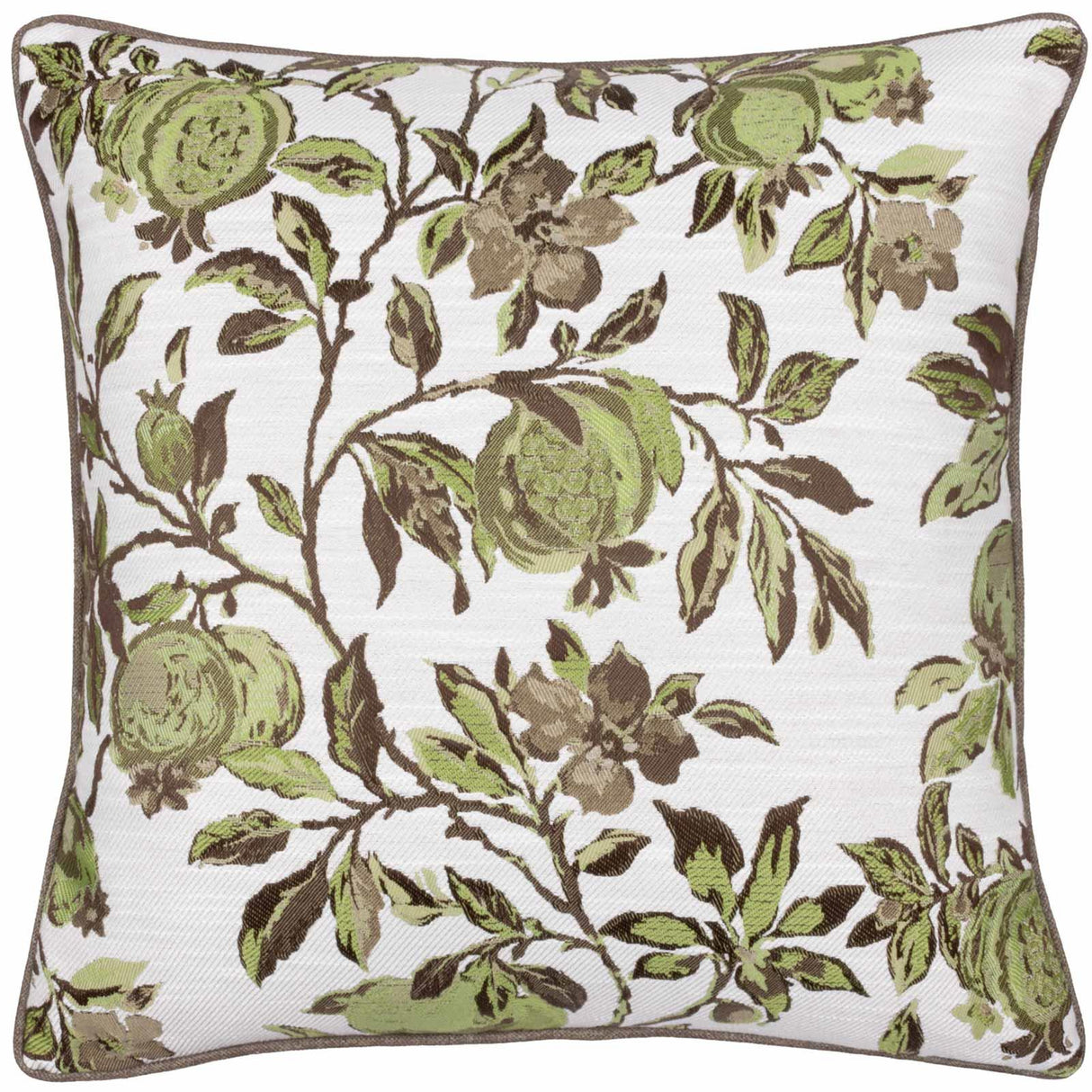 Pomegranate Jacquard Cushion Cover 20" x 20" (50cm x 50cm)