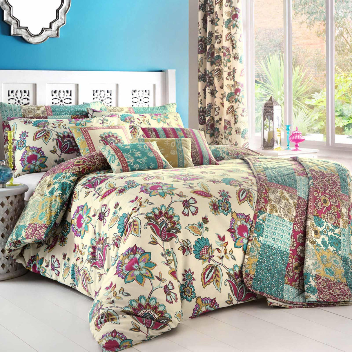 Marinelli Floral Duvet Cover Set