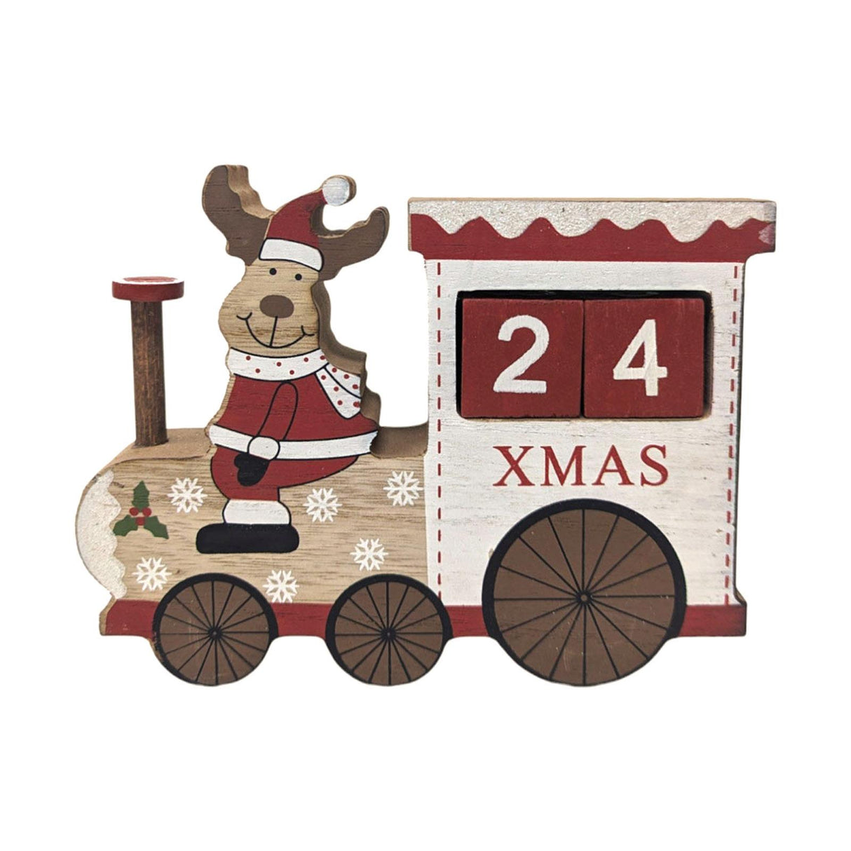 Wooden Train Advent Calendar