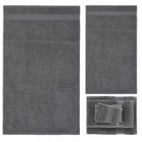 Anti-Bacterial 6 Piece Towel Bale Charcoal