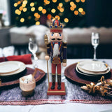 Traditional Christmas Nutcracker with Sceptre