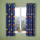 Prehistoric Dinosaurs Eyelet Curtains