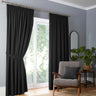 Dijon Blackout Tape Top Pencil Pleat Curtains