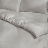 Catherine Lansfield Satin Stripe 300 Thread Count King Duvet Cover Set with Pillowcases