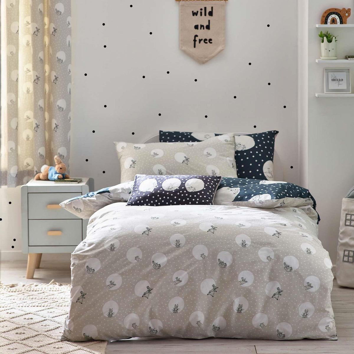 Peter Rabbit™ Spot Me Duvet Cover Set