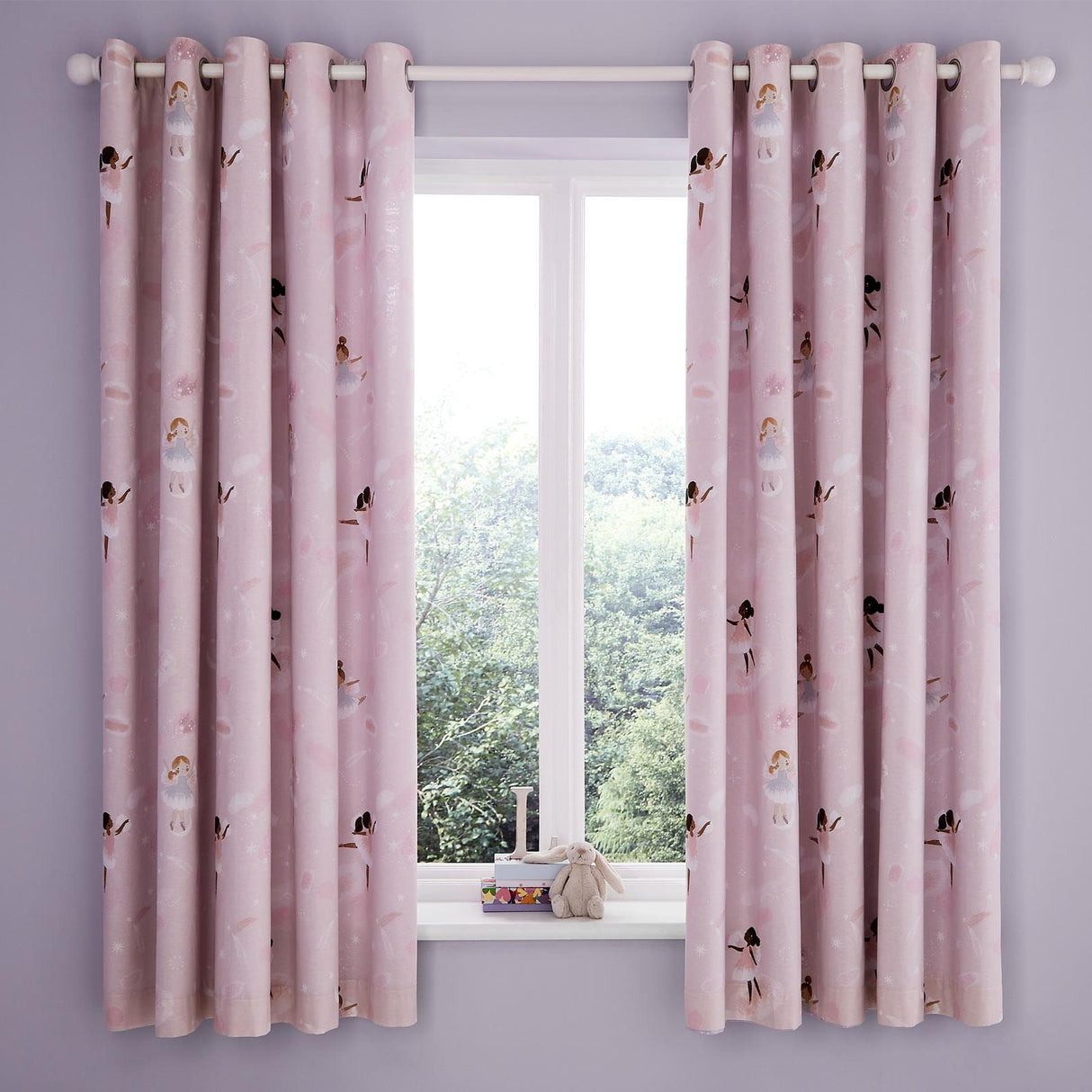 Dancing Fairies Eyelet Curtains