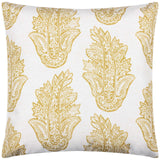 Kalindi Paisley Outdoor Cushion Cover Saffron