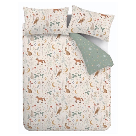 Enchanted Twilight Natural Duvet Cover Set