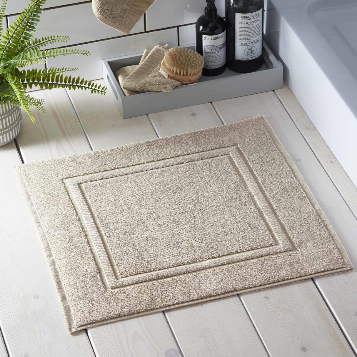 Abode Eco Shower Mat Natural