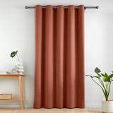 Wilson Velvet Blackout Thermal Door Panel Terracotta