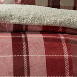 Mulford Check Duvet Cover Set Red