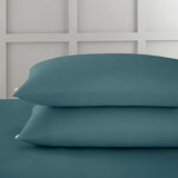 400TC Cotton Sateen Pillowcases Teal