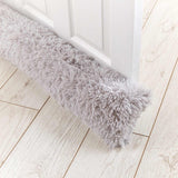 Cuddly Draught Excluder Silver