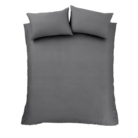 180TC Egyptian Cotton Charcoal Duvet Cover Set