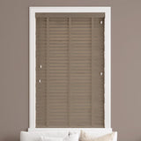 Sunwood Wood Urban Oak Made to Measure Venetian Blind with Truffle Tapes