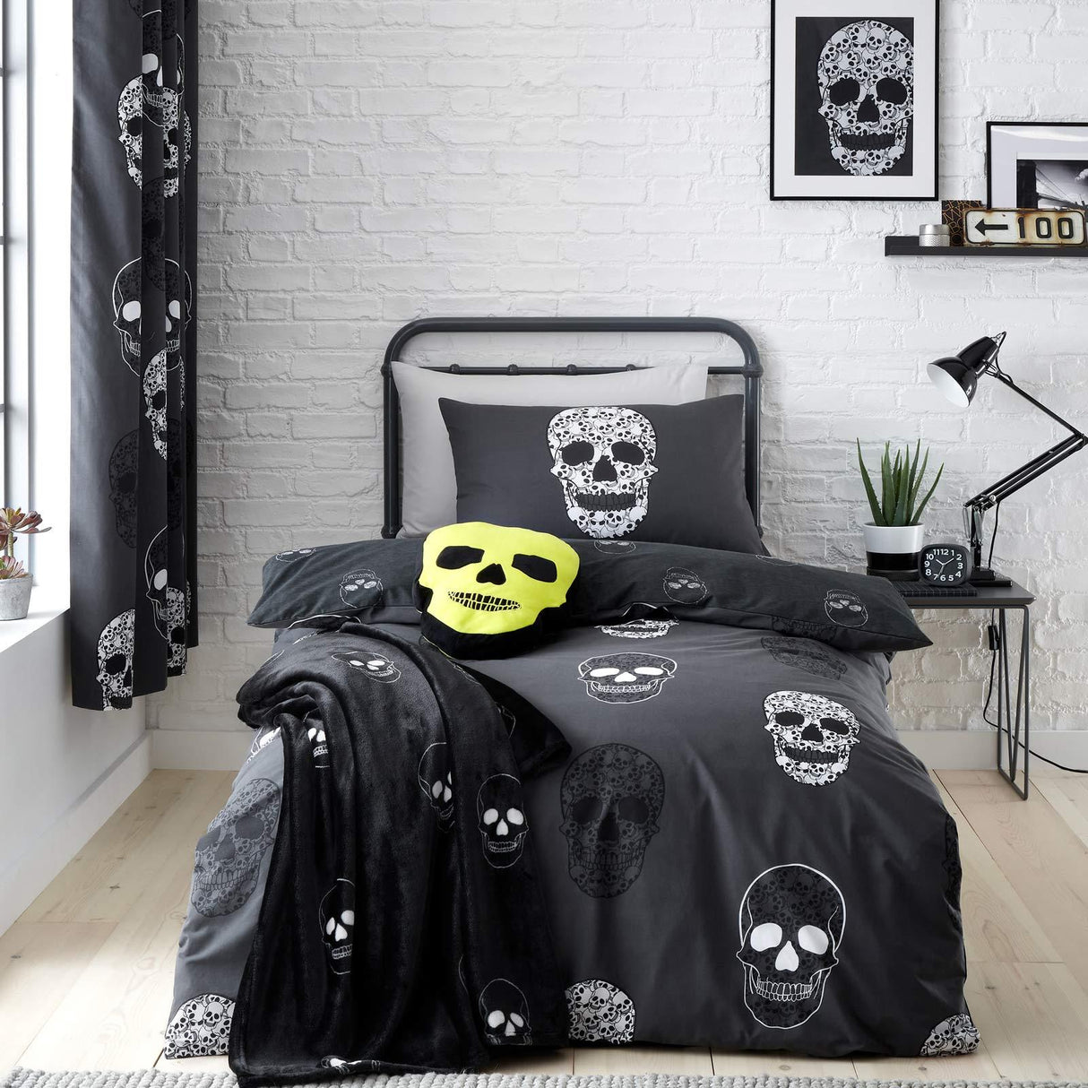 Skulls Duvet Cover Set