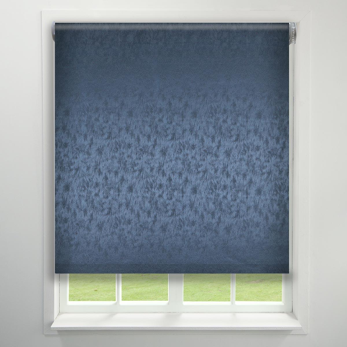 Porto Made to Measure Roller Blind (Blackout) Navy