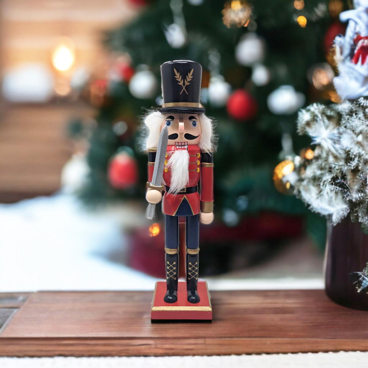 Traditional Christmas Nutcracker With Sword