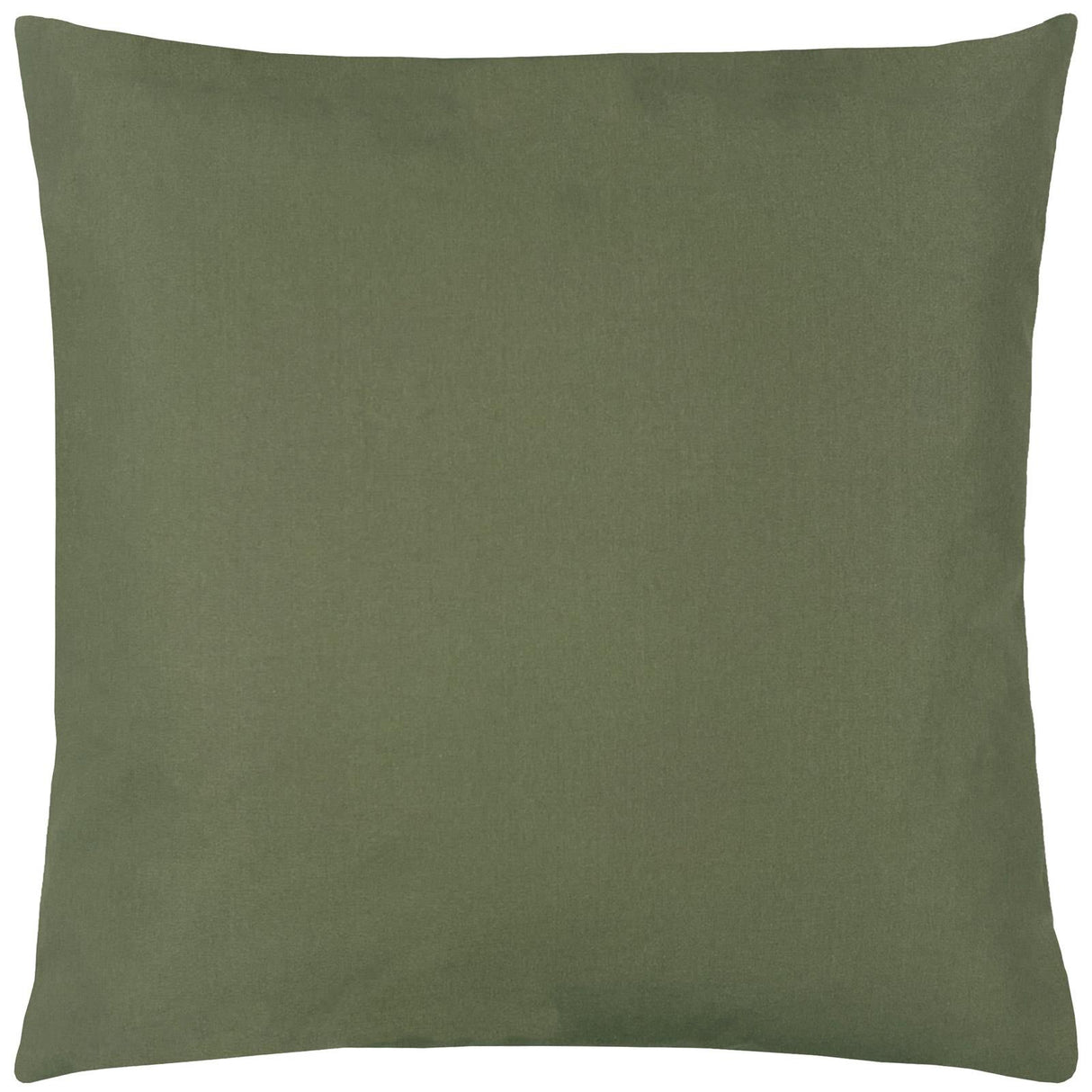 Plain Olive Outdoor Cushion Cover 17" x 17"