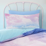 Ombre Rainbow Clouds Duvet Cover Set