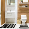 Jersey Non-Slip Bath & Pedestal Bathroom Set