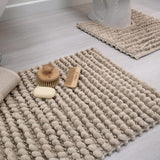 Sparkle Bobble Bath Mat Stone