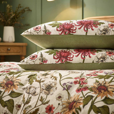 Wallflower Natural Duvet Cover Set