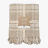 Darwin Check Throw Blanket