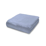 Raschel Velvet Touch Throw Blue