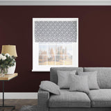 Izmir Grey Made To Measure Roman Blind