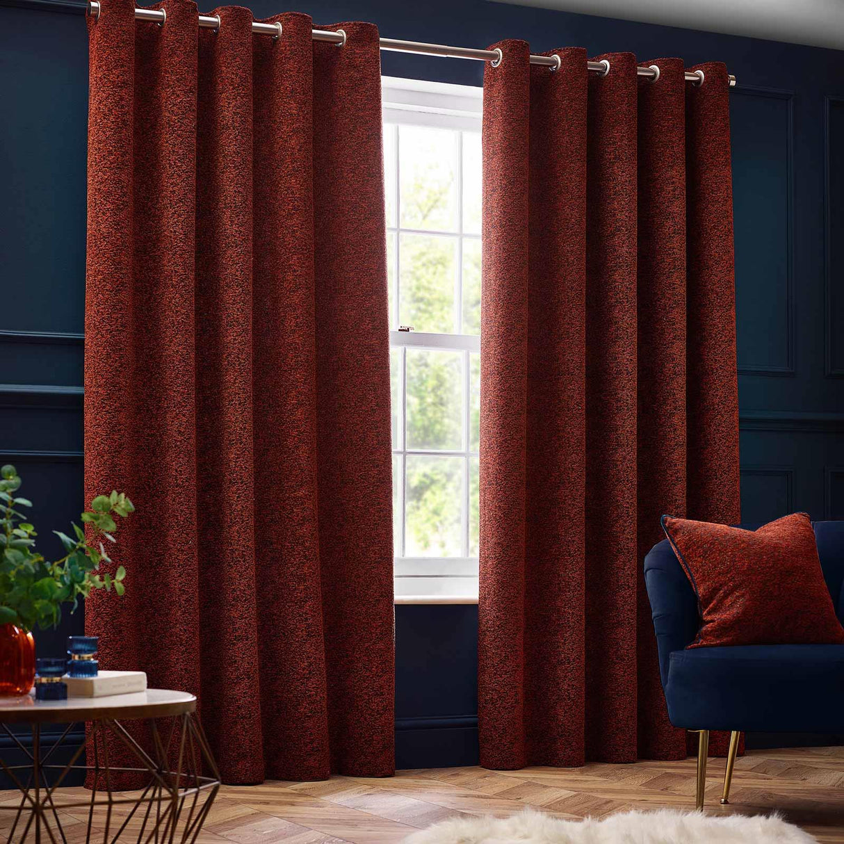 Galaxy Room Darkening Eyelet Curtains