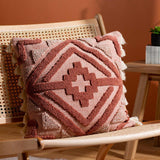 Kalai Tuft Tasselled Cushion Cover 18" x 18" (45cm x 45cm)