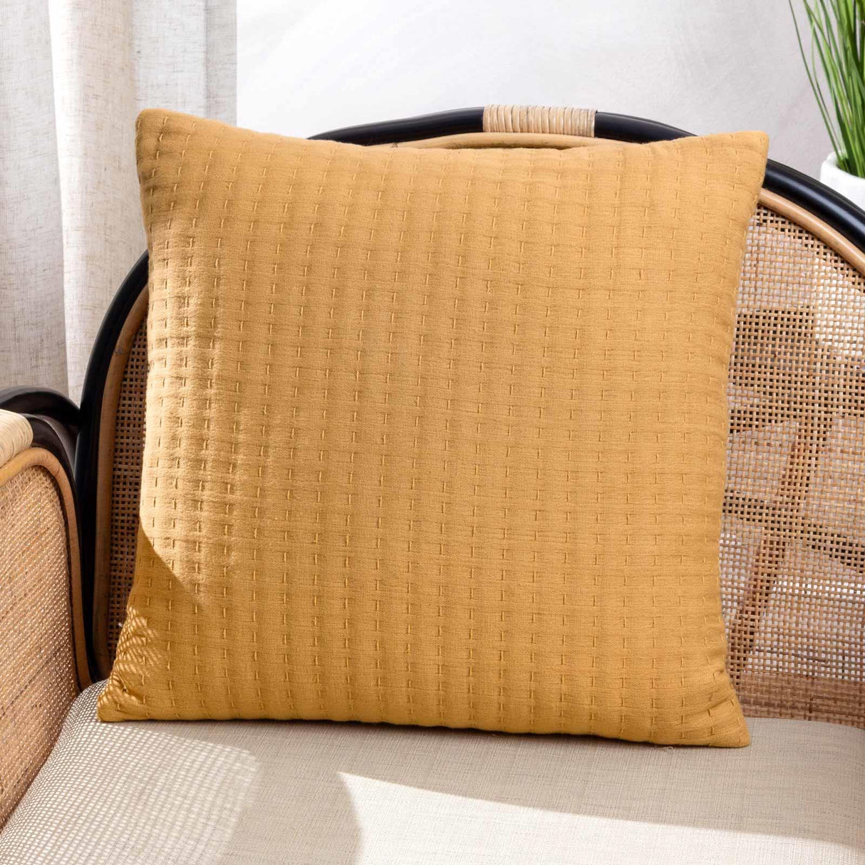 Hush Cotton Cushion Cover 18" x 18" (45cm x 45cm)