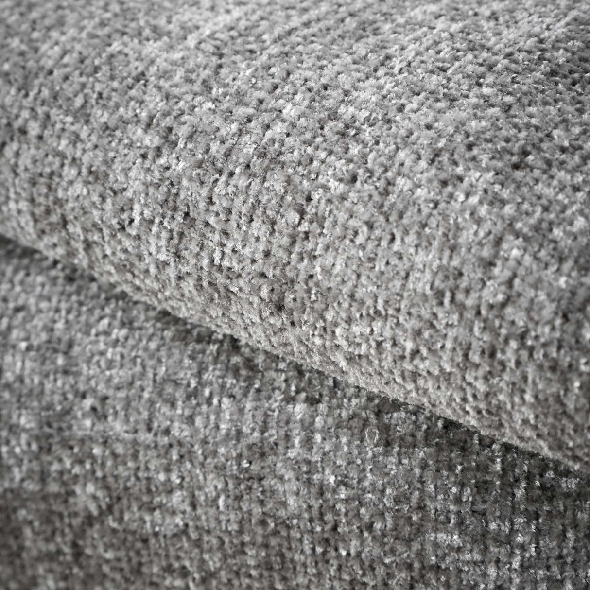 Wilson Plain Chenille Throw Grey