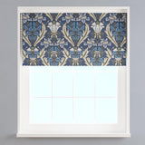 Acanthus Navy Made To Measure Roman Blind