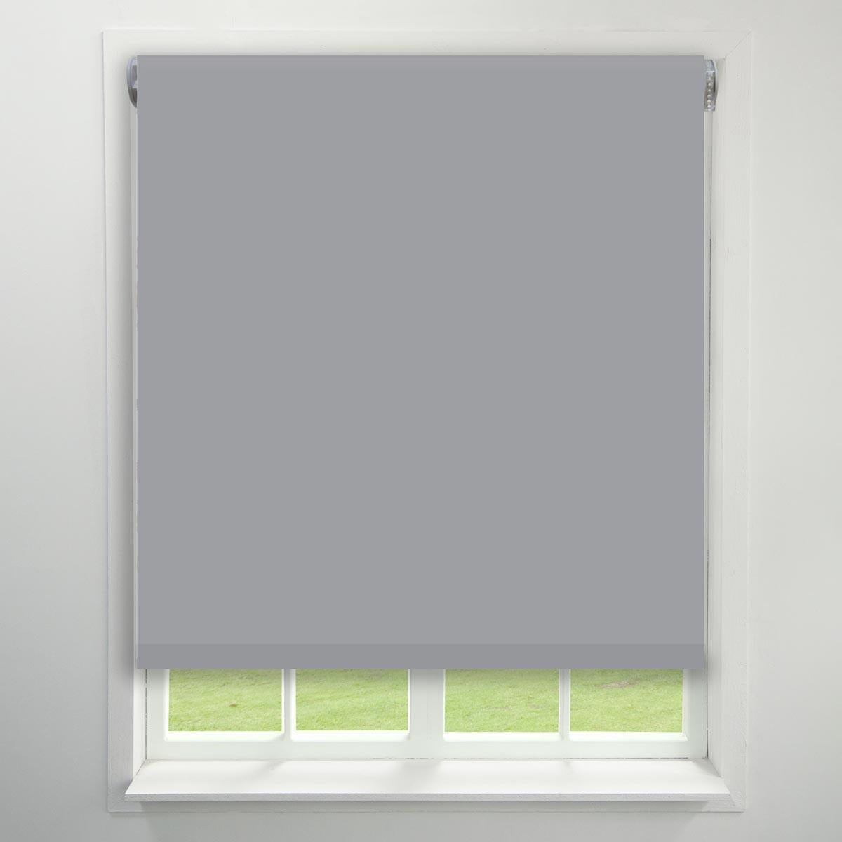 Luna Made to Measure Roller Blind (Blackout) Dove Grey