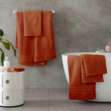 Zero Twist 6 Piece Towel Bale Terracotta