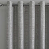 Lowe Eyelet Curtains Charcoal 90" x 72"