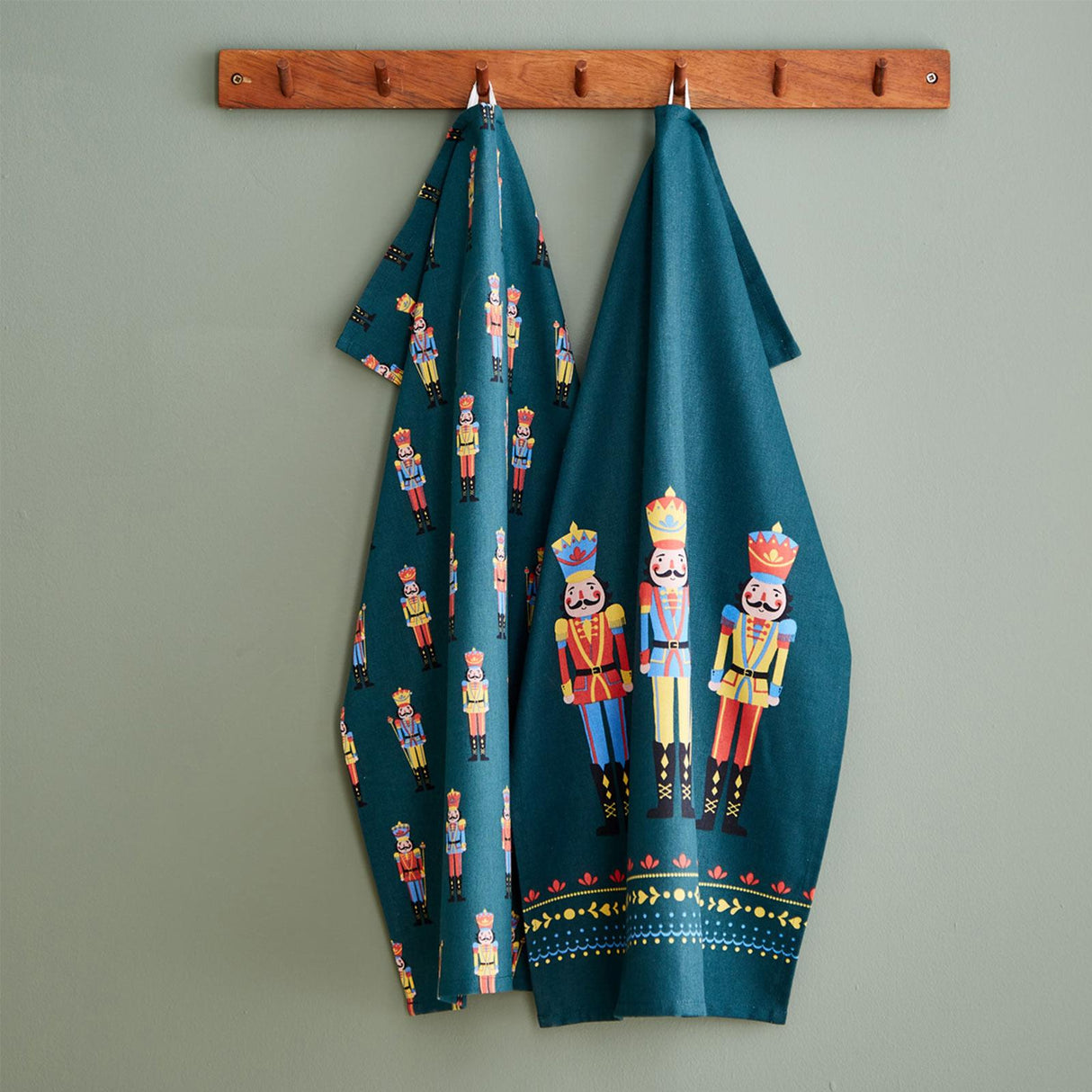 Christmas Nutcracker Tea Towel 4 Pack