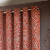 Gatsby Jacquard Lined Eyelet Curtains