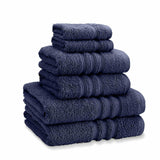 Zero Twist 6 Piece Towel Bale Set Navy