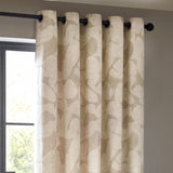 Brinn Abstract Eyelet Curtains