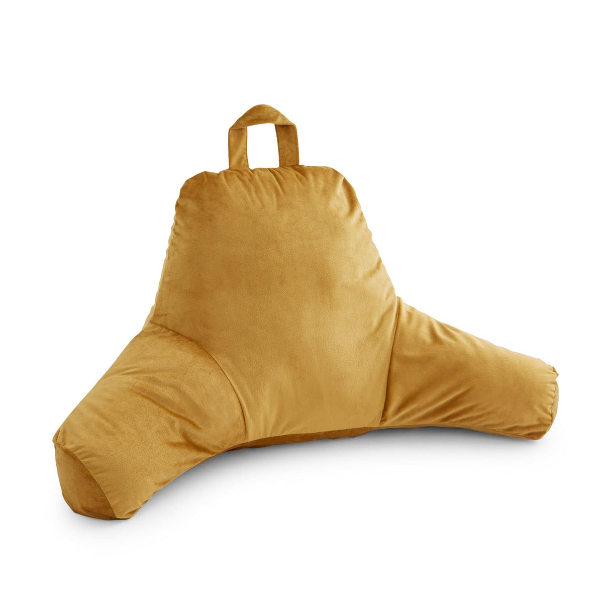 Kingsley Matt Velvet Cuddle Cushion Ochre