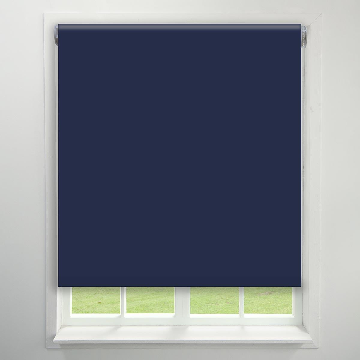 Luna Made to Measure Roller Blind (Blackout) Navy