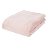 Raschel Velvet Touch Throw Blush