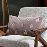 Rennes Embroidered Cushion Cover 16" x 24" (40cm x 60cm)